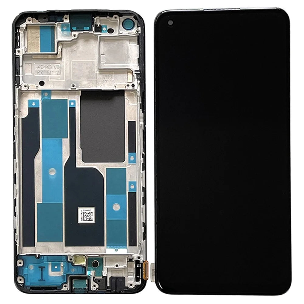 For Realme Narzo 50 Pro 5G Grade C OLED Screen and Digitizer Assembly + Frame Spare Part (without Logo) - 1