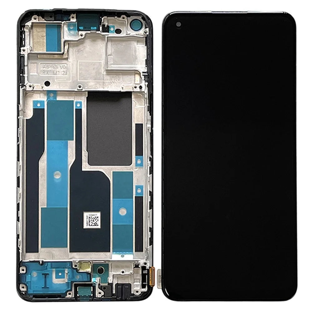 For Realme Narzo 50 Pro 5G Grade C LCD Screen and Digitizer Assembly + Frame Part (TFT Technology) (without Logo) - 1
