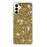 For Samsung Galaxy S24+ TPU Phone Case Epoxy Glittery Powder Cell Phone Cover - Gold - 1