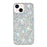 For iPhone 15 Plus Cover Epoxy Glittery Powder Phone Shell TPU Phone Case - White - 1