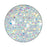 For iPhone 15 Plus Cover Epoxy Glittery Powder Phone Shell TPU Phone Case - White - 3