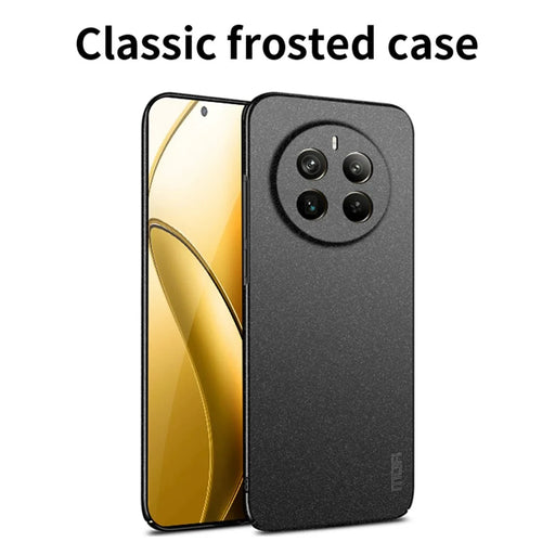 MOFI Shield Matte Series for Realme 12 Pro 5G / 12 Pro+ 5G Case PC Phone Back Cover - Black - 2