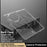 IMAK Crystal Case II Pro for vivo X Fold3 Clear Case Two-Piece PC Phone Cover (Upper Cover+Lower Cover) - 3
