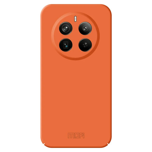 MOFI JK Qin Series For Realme 12 Pro 5G / 12 Pro+ 5G Case TPU+Acrylic Skin-touch Phone Cover - Orange - 1