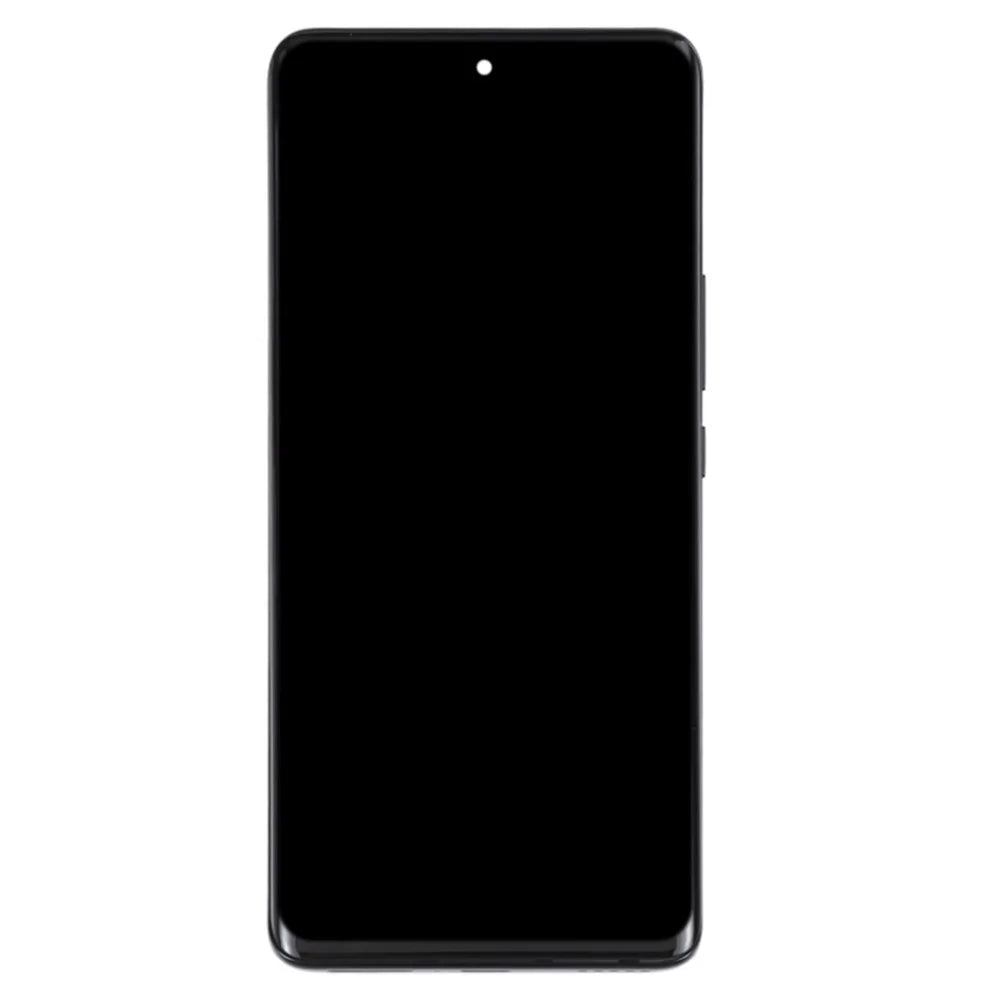 For Honor 50 OEM Grade S OLED Screen and Digitizer Assembly + Frame (without Logo) - Black - 3