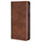 For TECNO Spark 20 Pro+ Case Calf Texture Leather Wallet Cover Magnetic Closing - Brown - 5