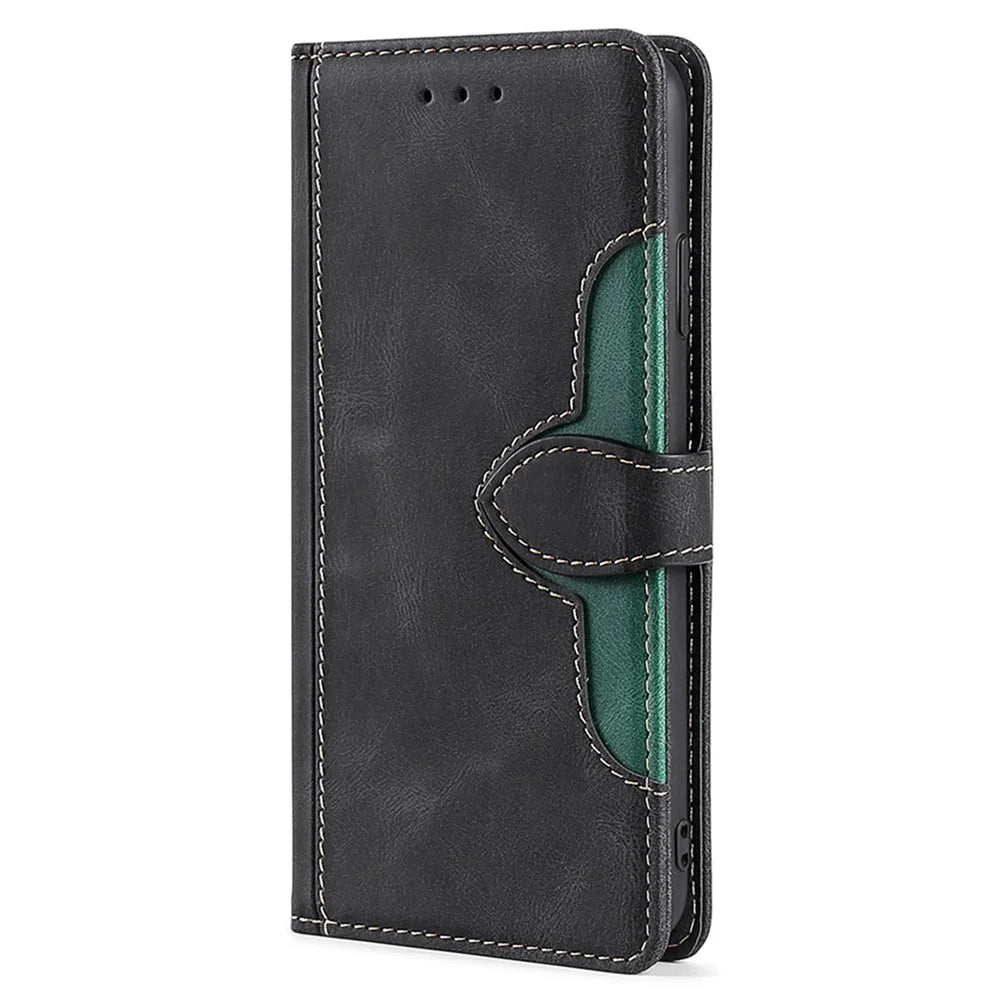For TECNO Spark 20 Pro+ PU Leather Wallet Smart Phone Case   - Black - 7