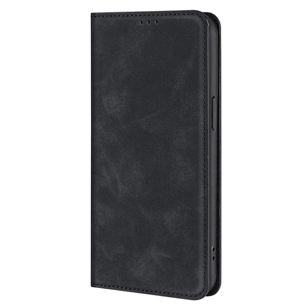 For TECNO Pova 6 Pro 5G Case Card Holder Magnetic Closing Leather Phone Cover - Black - 7