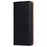 For Realme 12 4G / 12+ 5G Case Card Holder Magnetic Cover Mobile Accessories   - Black - 7