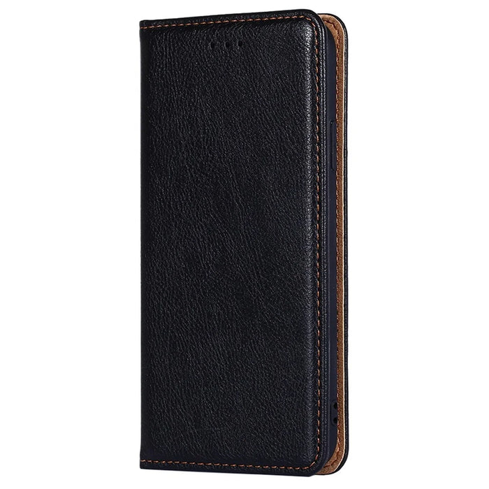For Realme 12 4G / 12+ 5G Case Card Holder Magnetic Cover Mobile Accessories   - Black - 7