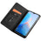 For Infinix Note 40 Pro 5G Leather Card Slots Phone Case Mobile Accessories   - Black - 2
