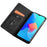 For TECNO Spark 20 Pro+ PU+TPU Wallet Phone Case Mobile Accessories   - Black - 2