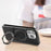 For iPhone 12 Pro Max Case PC+TPU Phone Cover Cooling Kickstand Compatible with MagSafe - Black - 2