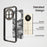 IBMRS For Realme 12 4G / 12+ 5G Case Drop-Resistant TPU+PC Cell Phone Shell - Grid Camouflage - 2
