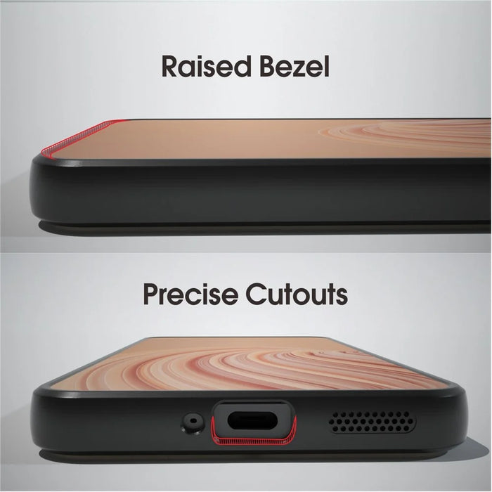 IBMRS For Realme 12 4G / 12+ 5G Case Drop-Resistant TPU+PC Cell Phone Shell - Grid Camouflage - 3