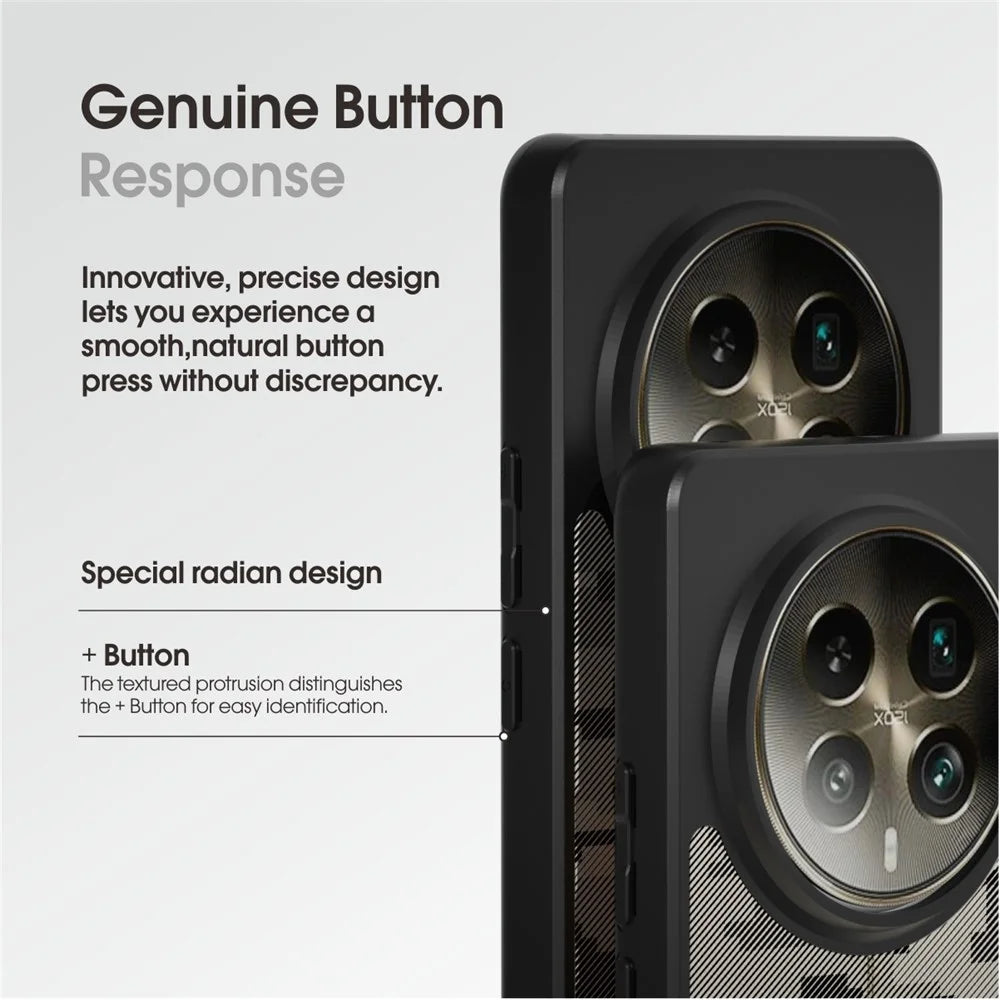 IBMRS For Realme 12 Pro 5G / 12 Pro+ 5G Case TPU+PC Cover Phone Accessories Distributors - Grid Camouflage - 4