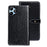 IDEWEI For Realme Note 50 4G Case Crocodile Texture PU Leather Phone Cover Horizontal Viewing Stand - Black - 1