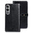 IDEWEI For OnePlus Nord CE4 5G Hands-free Stand Case Crocodile Texture PU Leather Phone Cover - Black - 1