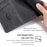 For Realme 12 5G   Phone Cover Splicing Color Leather Wallet Phone Cover - Black+Grey - 6