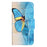 For Samsung Galaxy M15 5G / F15 5G Pattern Printing Wallet Case PU Leather Phone Cover - Butterfly - 4