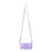 For OnePlus Nord CE4 5G Leather Case Wallet Phone Cover with Hand Strap and Shoulder Strap - Light Purple - 3