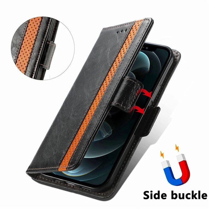 For Google Pixel 10 Pro / Pixel 10 / Pixel 9 Pro / Pixel 9 Phone Cases CASENEO PU Leather Cover Stand with RFID Blocking Wallet - Black - 4