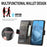 For Google Pixel 10 Pro / Pixel 10 / Pixel 9 Pro / Pixel 9 Phone Cases CASENEO PU Leather Cover Stand with RFID Blocking Wallet - Black - 5