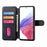 For Samsung Galaxy A53 5G Magnetic Case CASENEO Detachable Leather Phone Wallet Cover - Black - 2