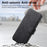 For Samsung Galaxy A53 5G Magnetic Case CASENEO Detachable Leather Phone Wallet Cover - Black - 5