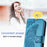 For Samsung Galaxy M15 5G Case Butterfly Pattern PU Leather Hand Strap Wallet Purse Phone Cover - Blue - 6