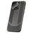 For iPhone 14 Pro Max Electroplating Case Hard PC All Protective Phone Cover with Lens Film - Black - 1