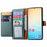 For Samsung Galaxy S24 Wallet Case RFID Blocking Leather Phone Cover - Green - 2