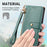 For Samsung Galaxy S24 Wallet Case RFID Blocking Leather Phone Cover - Green - 6