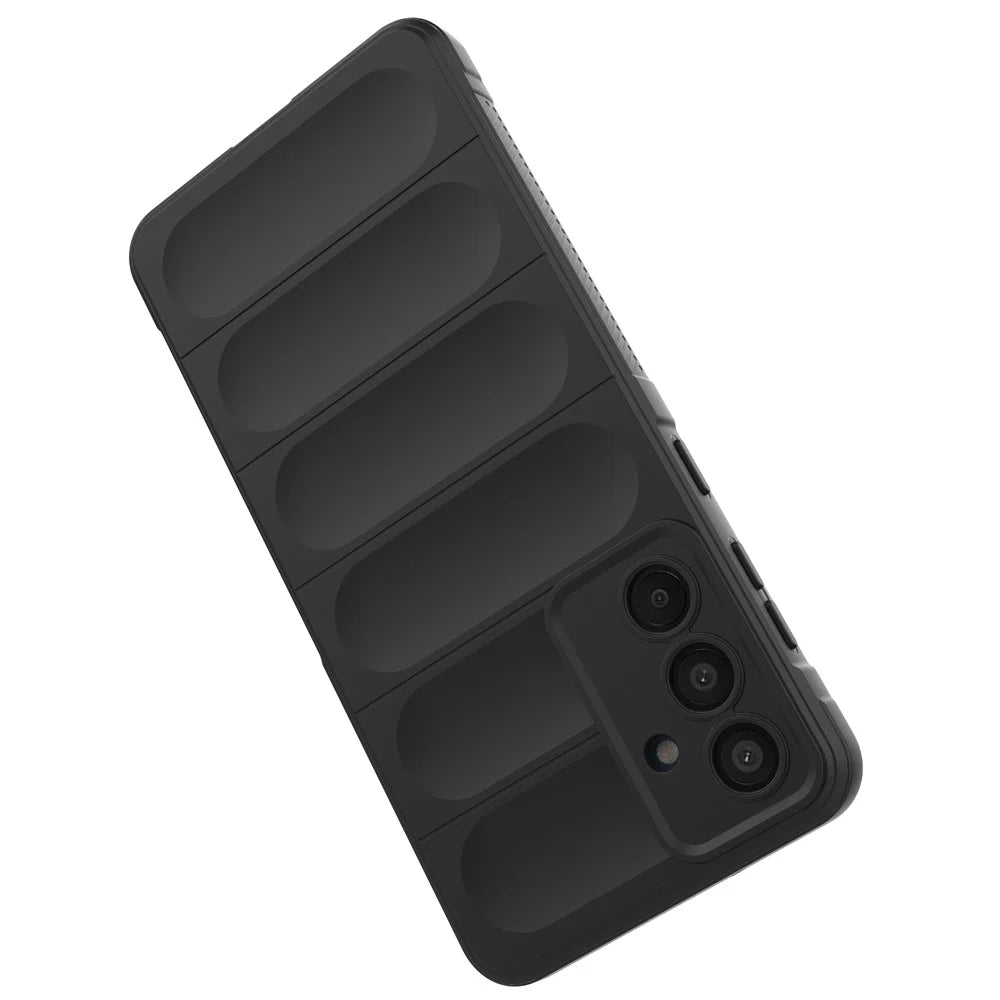 Mobile Phone Protector for Samsung Galaxy M55 5G / C55 5G / F55 5G , Bump Proof TPU Back Case - Black - 3