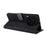 For TECNO Camon 30 5G CL7 Magnetic Case RFID Blocking Wallet Cover with Wrist Strap - Black - 4