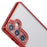 For Samsung Galaxy S24+ Case Soft TPU Phone Cover Bling Rhinestones Decor Phone Shell - Red - 6