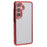 For Samsung Galaxy S24 Case Bling Rhinestones Decor Soft TPU Phone Cover - Red - 3