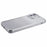 For iPhone 12 Case Scratch-Proof TPU Rhinestone Decor Gradient Phone Shell - Silver - 5
