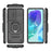 For Samsung Galaxy M55 5G / C55 5G / F55 5G Case PC+TPU Phone Protector with Slide Camera Cover - Black - 7