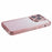 For iPhone 13 Pro Max 6.7 inch TPU Case Rhinestones Decorated Gradient Back Phone Cover - Rose Gold - 5