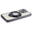 For iPhone 15 Case with Ring Kickstand TPU Anti-Dust Rhinestones Decor Protective Cover - Black - 6