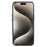 For iPhone 15 Plus Gradient Case Kickstand Shiny Rhinestone Decor TPU Phone Cover - Silver - 2