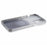 For iPhone 15 Plus Gradient Case Kickstand Shiny Rhinestone Decor TPU Phone Cover - Silver - 5