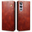 For OnePlus Nord CE4 5G Phone Case Leather Flip   Wallet Cover - Brown - 1