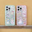 For iPhone 14 Pro IMD Phone Case TPU+PC Kitten Bunny Pattern Protective Cover - Green - 5