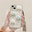For iPhone 15 Cover 3D Cloud Shimmer Powder Anti-fall TPU+PC Phone Case (Precise Lens Cutouts) - 2