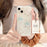 For iPhone 15 Cover 3D Cloud Shimmer Powder Anti-fall TPU+PC Phone Case (Precise Lens Cutouts) - 4