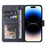 For iPhone 14 Pro Max Case PU Leather + TPU Phone Cover with Wallet Stand - Blue - 3