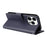 For iPhone 14 Pro Max Case PU Leather + TPU Phone Cover with Wallet Stand - Blue - 4