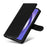 For Samsung Galaxy A55 5G Case PU Leather Wallet Cover Mobile Accessories   - Black - 6